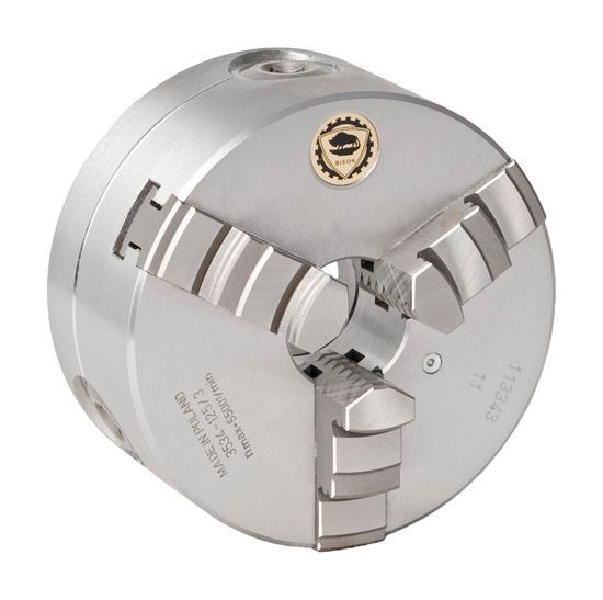 3534-250-6 патрон токарный ручной 250 мм 3-х кулачковый конус 6 DIN 55027