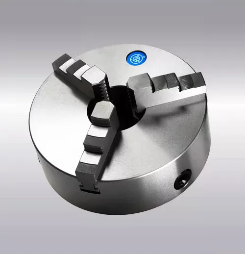 7100-0031П 200 мм патрон токарный трехкулачковый повышенной точности конус 5