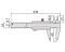 1239-1502 INSIZE Штангенциркуль нониусный для левшей ШЦ-1 0-150 мм, 0.02 мм, губки 40 мм