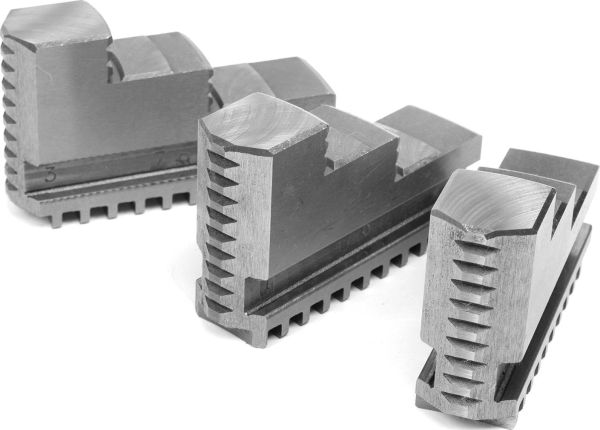 3-250.234.004 кулачки прямые токарные цельные закаленные комплект из 3 штук шаг 9 мм полка 11 мм для токарного патрона 250 мм