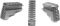 SJZ 3500 3200-200 398535040600 кулачки прямые для токарного патрона SJZ 3500 3200-200 398535040600 кулачки прямые для токарного патрона