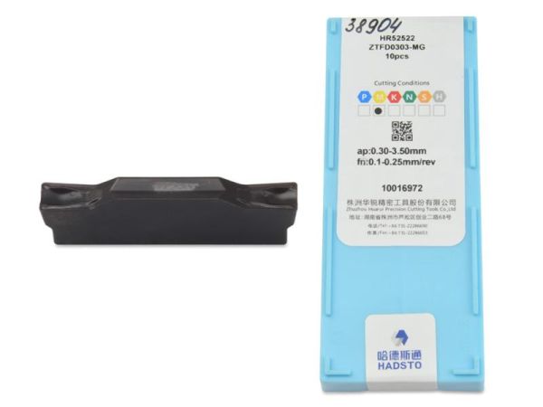 ZTFD0303-MG HR52522 HADSTO пластина отрезная канавочная
